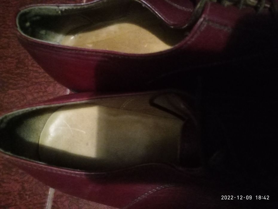 Туфли кожаные 42р