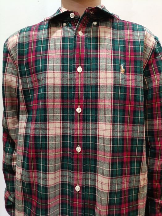 Camisa Oxford de algodão em xadrez | Polo Ralph Lauren