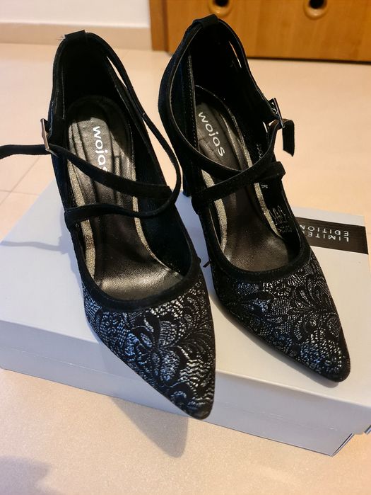 Wojas skóra szpilki 38