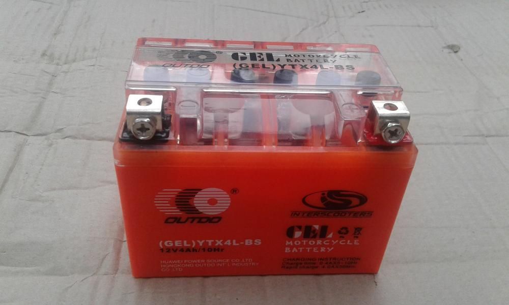 Акумулятор гелевий на скутер Хонда Ямаха Пежо Вайпер Пяджио новий