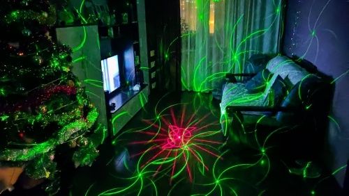 Projetor laser festas bares discotecas - Novo embalado