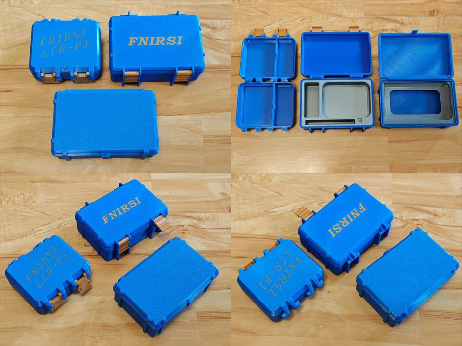 FNIRSI LCR-P1, DSO TC3 и TC4 осциллограф, генератор, ESR мультитестер с кейсами