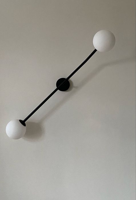 Lampa boczna kulista