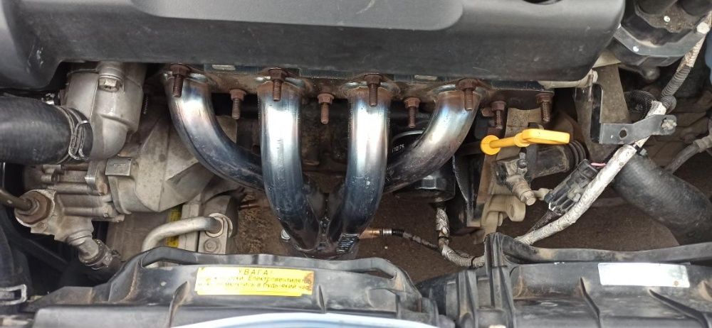 Труба приемная Chevrolet Lacetti алюминизированная сталь Польша