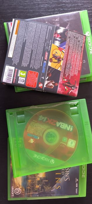 Conjunto de 4 jogos Xbox one