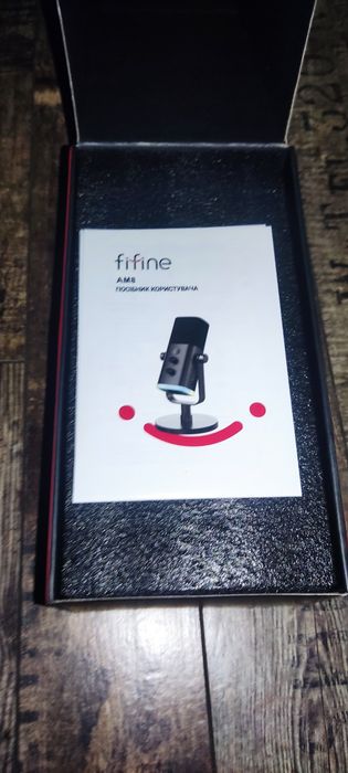 Микрофон Fifine AM 8 только коробка