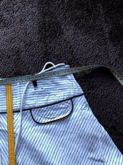 Розпродаж літнього. Спідниця біла в чорну смужку