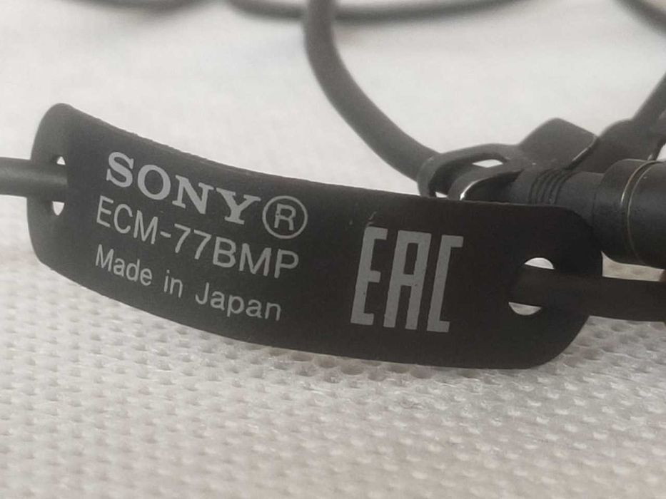 Mikrofon krawatowy Sony ECM-77BMP