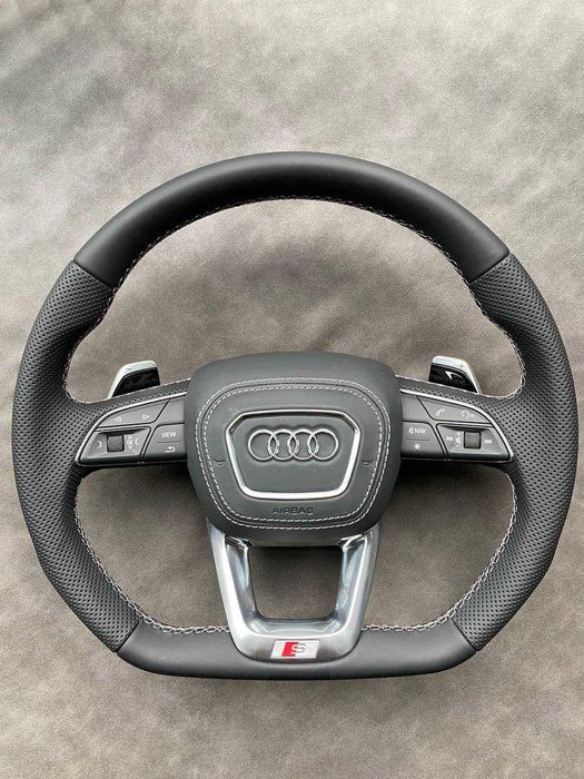 Спортивне кермо Руль Audi S-line Q3 Q5 SQ5 Q7 SQ7 Q8 Vag Ауді