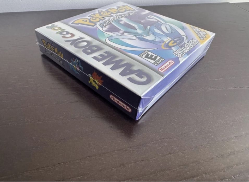 Pokemon Crystal Novo e selado