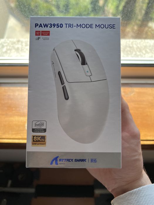 Rato Gaming Attack Shark R6