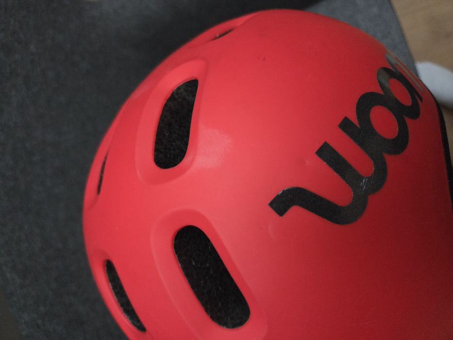 Kask dziecięcy woom READY rozm. M czerwony