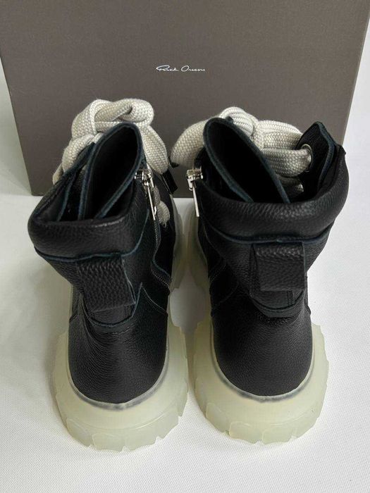 Rick Owens Bozo Tractor Jumbo Lace Boots ботинки черные lunar DRKSHDW