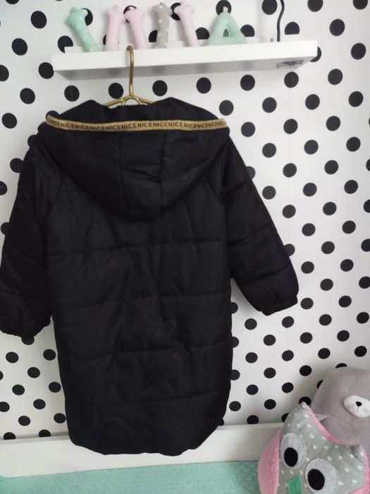 Kurtka płaszczyk zima 134 dziewczynka