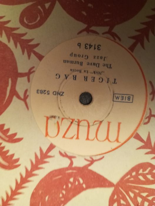 Muza - płyta szelakowa przedwojenna Jazz Group The Dave Burman