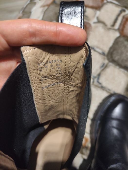 Кожаные ботинки Челси шкіряні черевики Челсі All saints