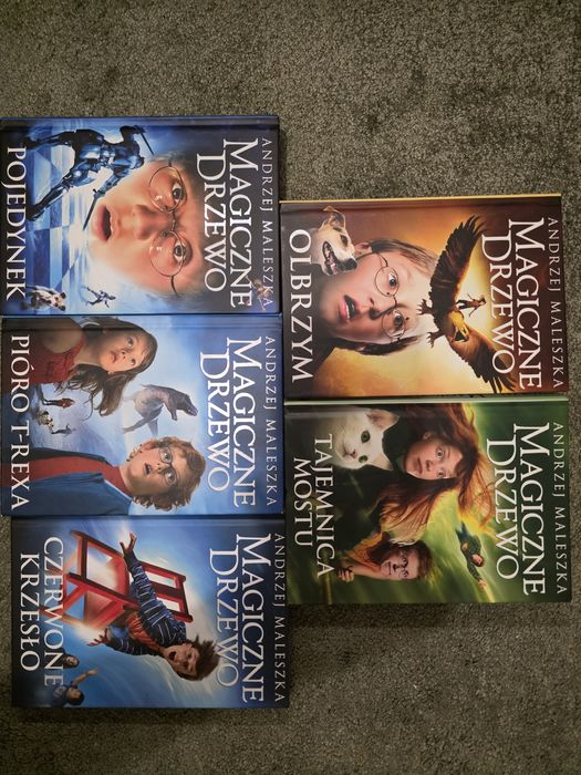 Andrzej Maluszka - Magiczne Drzewo - Pojedynek, Olbrzym, Pióro T-Rexa