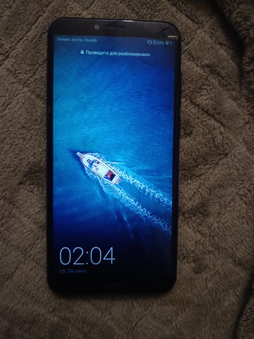 Huawei Y6(2018) на запчасти или прошивку.