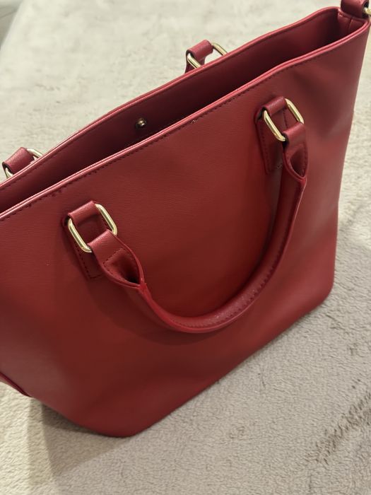 сумка Truttrussardi красная большая +подарок