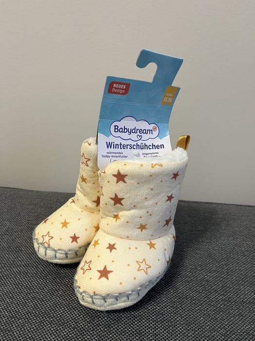 Теплі пінетки Babydream, розмір 15/16