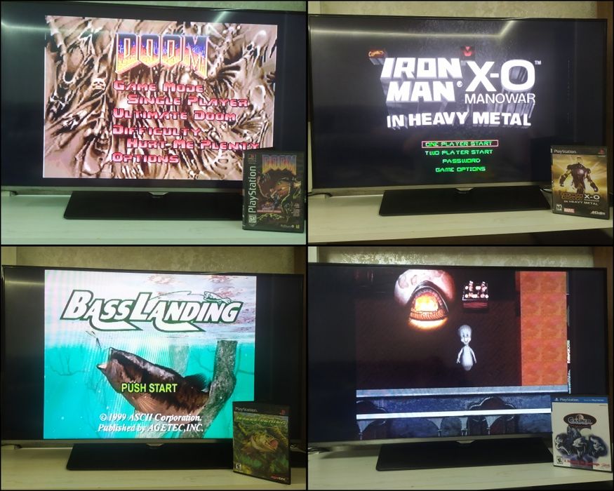 Коллекція ігор для Sony PlayStation 1/PS1/PSone/ПС1 (Хітові Іграшки).