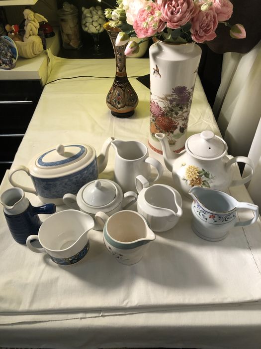 Молочники,заварники фарфор