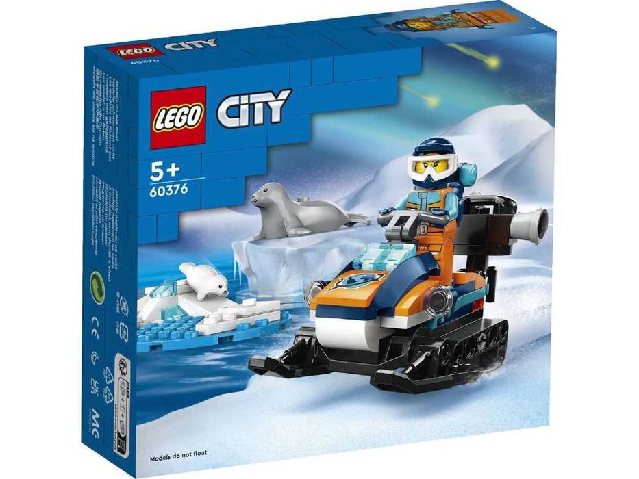 Новий Lego 60376 City Arctic Explorer Snowmobile