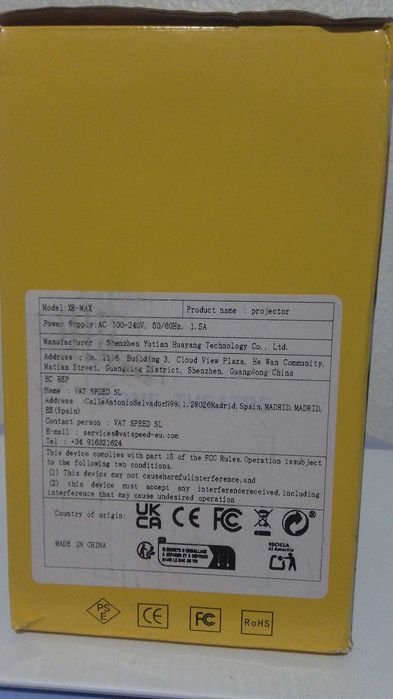 Projetor X8 Max Wi-Fi + Bluetooth NOVO | Espelhamento + HDMI