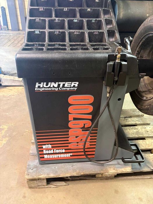 Wyważarka do kół Hunter GSP9712 test drogowy