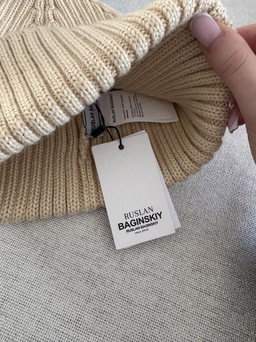 Шапка Ruslan Baginskiy беж
