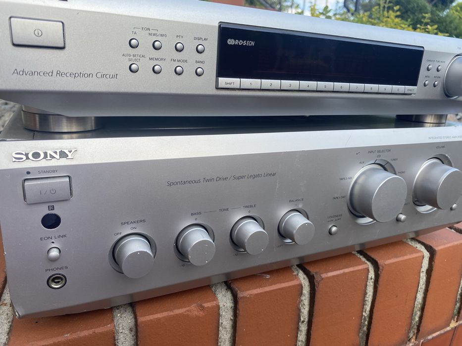 Wzmacniacz plus Tuner Sony