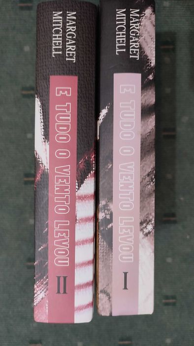 E Tudo o Vento levou - Margaret Mitchell - 2 Volumes