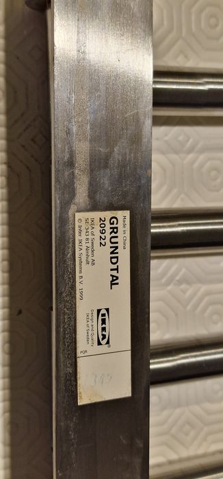 Suporte de toalhas WC /Toalheiro Grundtal