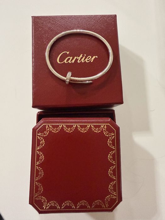 Золотой браслет Cartier,16 размер