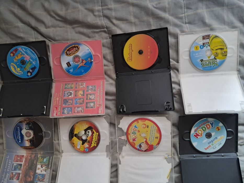 12 DVD Filmes para crianças