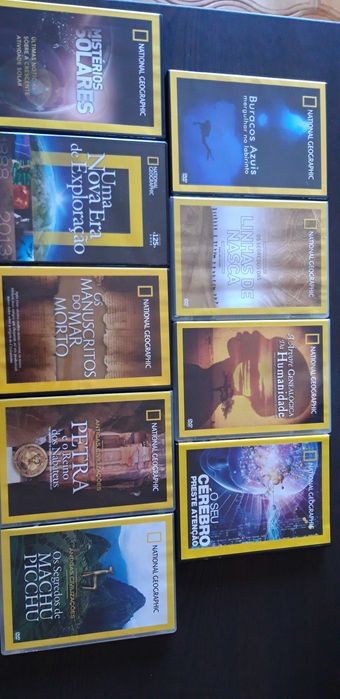 9 Original National Geographic DVDs