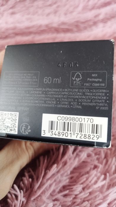 Dior Sauvage Eau Forte