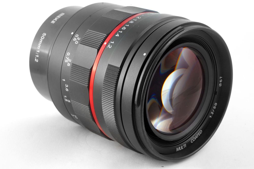 Об'єктив Meike MF 50mm f/1.2 байонет Sony FE