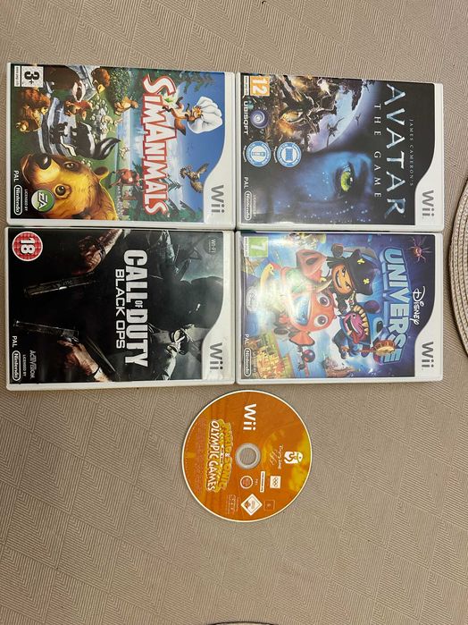 ЛОТ nintendo wii диски ігри mario avatar call of duty sonic