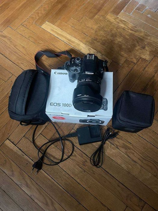 Продаю Canon EOS 100D та  Sigma 17-50mm f/2.8 EX DC OS HSM