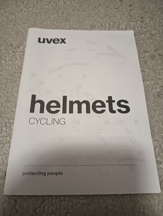 Nowy kask Uvex oyo (Skoda), kolor cloud blu