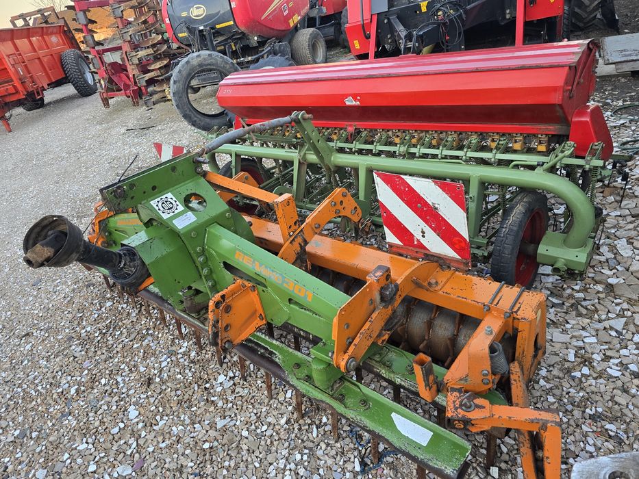 Agregat Uprawowo 3m siewny Amazone RE vario 301 siewnik nodet zestaw