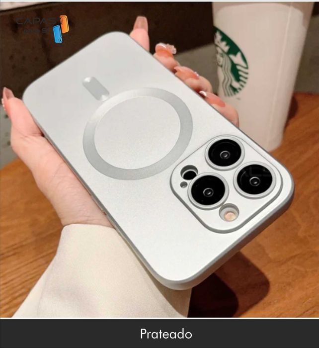 Capa MagSafe iPhone 15/14/13/12/11Pro/ProMax -- PORTES INCLUIDOS