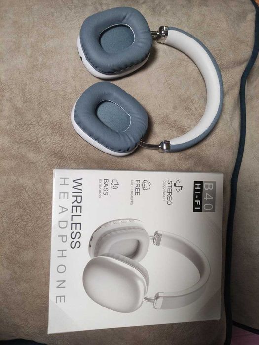 Бездротові Накладні Bluetooth Навушники 2025 B40