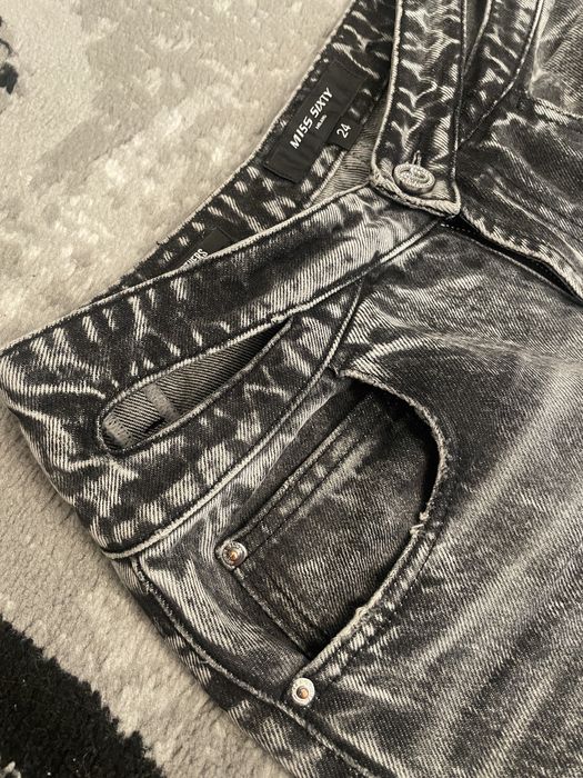 джинси  клеш (flared) miss sixty варені xs-s