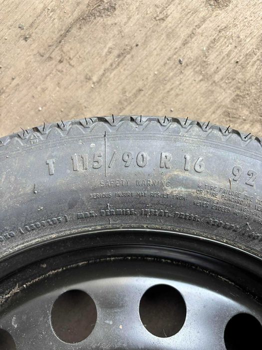 koło dojazdowe bmw e90 e91 5x120 r16 zapasowe e46 e36 e87 e91