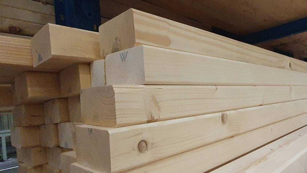 Drewno konstrukcyjne klejone KVH NSI C24 świerk 2,5m 4m 5m 6,5m 8m 13m
