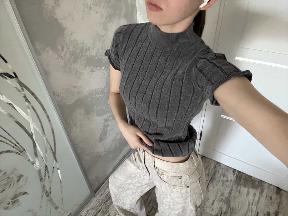 Базова футболка біла, сіра, чорна Zara