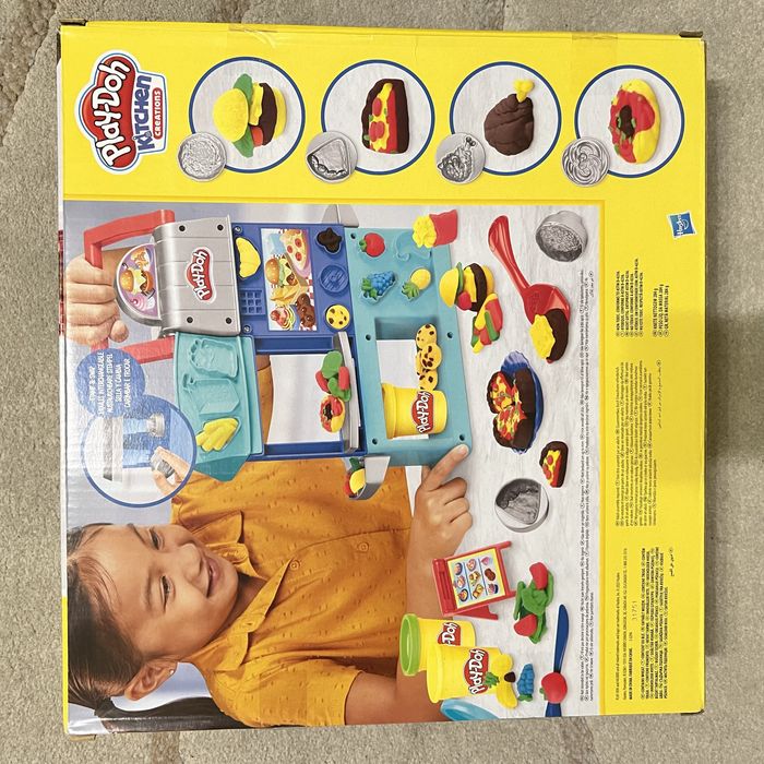 Плей до Play doh кухня ресторан шеф повар бургер