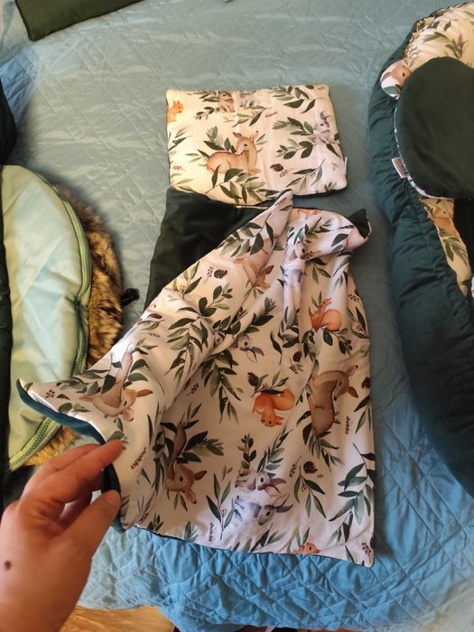 Sprzedam komplet pościeli niemowlęcej do łóżeczka i do wózka